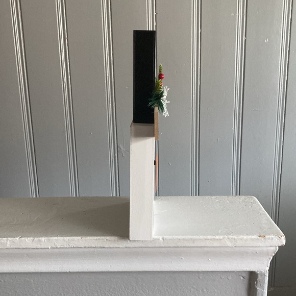 NWT- Wooden Snowman ⛄️ 24 Days To Christmas Countdown Decoration - Picture 9 of 16